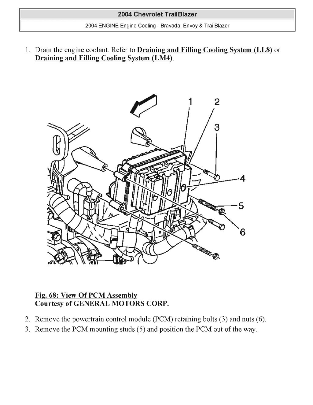 2002 GMC ENVOY Service Repair Manual