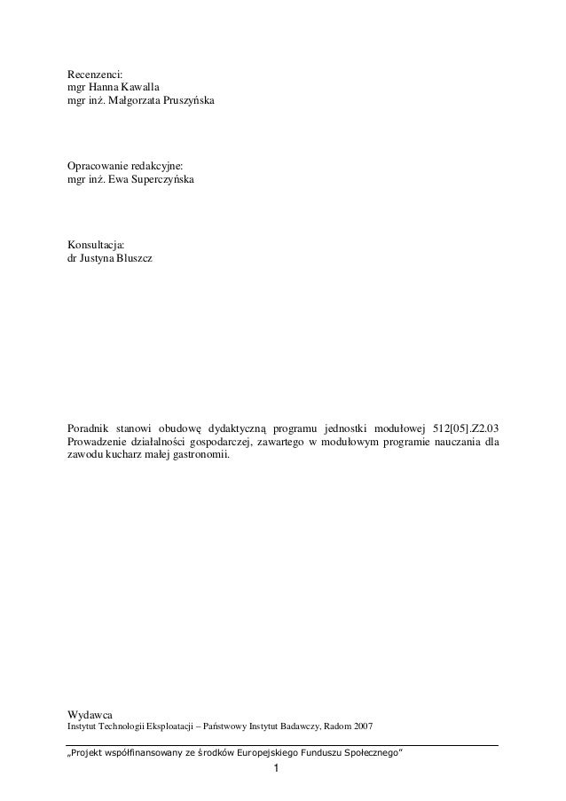 Prowadzenie działalności gospodarczej