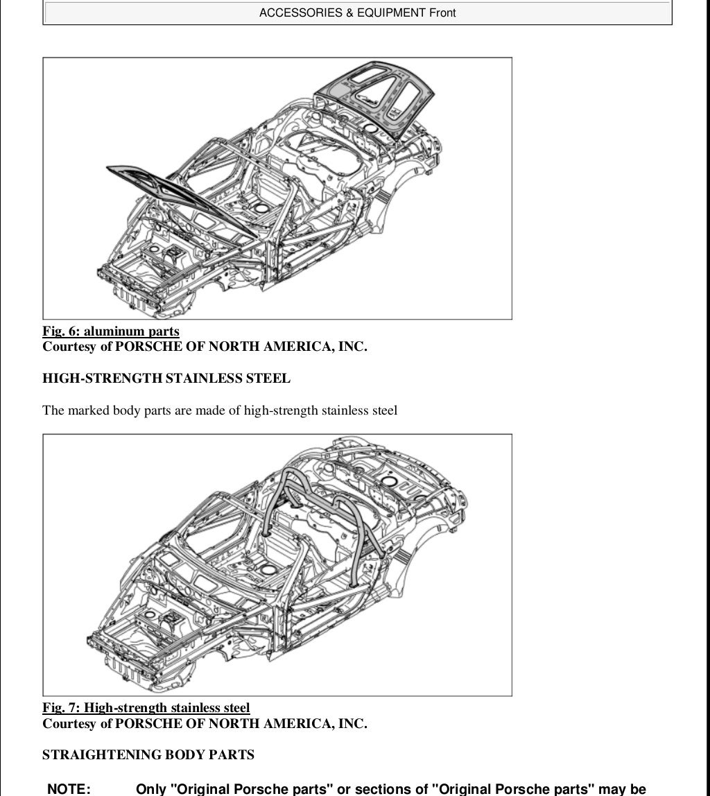 2006 Porsche Cayman Service Repair Manual