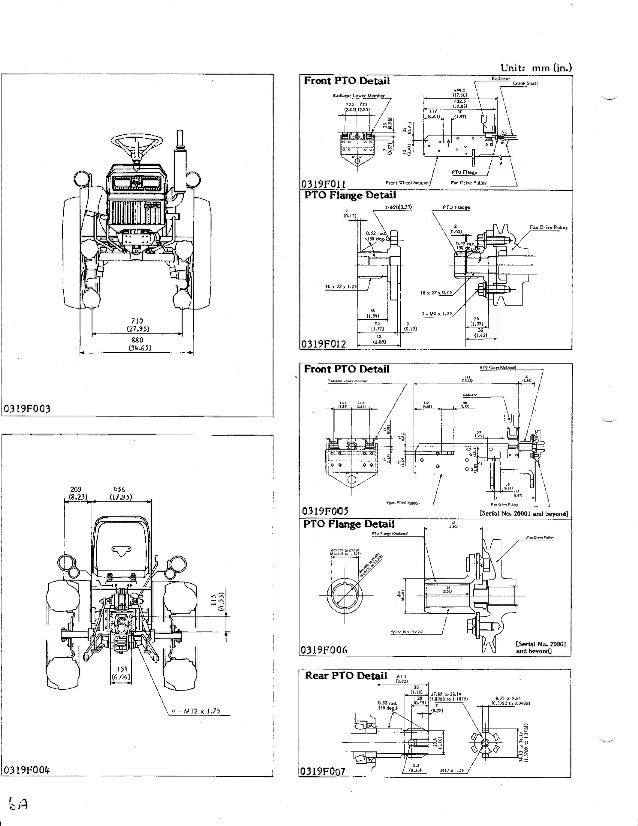 Kubota B5200 Tractor Service Repair Manual