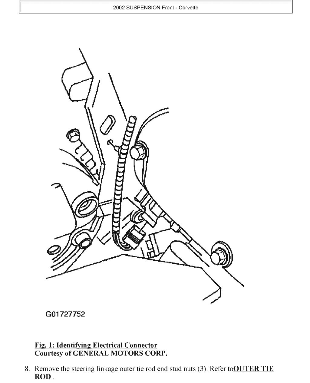 2003 Chevrolet Corvette Service Repair Manual