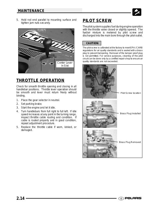 09 Polaris Scrambler 500 4x4 Service Repair Manual