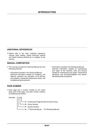 HITACHI ZAXIS ZX 160LC-3 EXCAVATOR Service Repair Manual | PDF