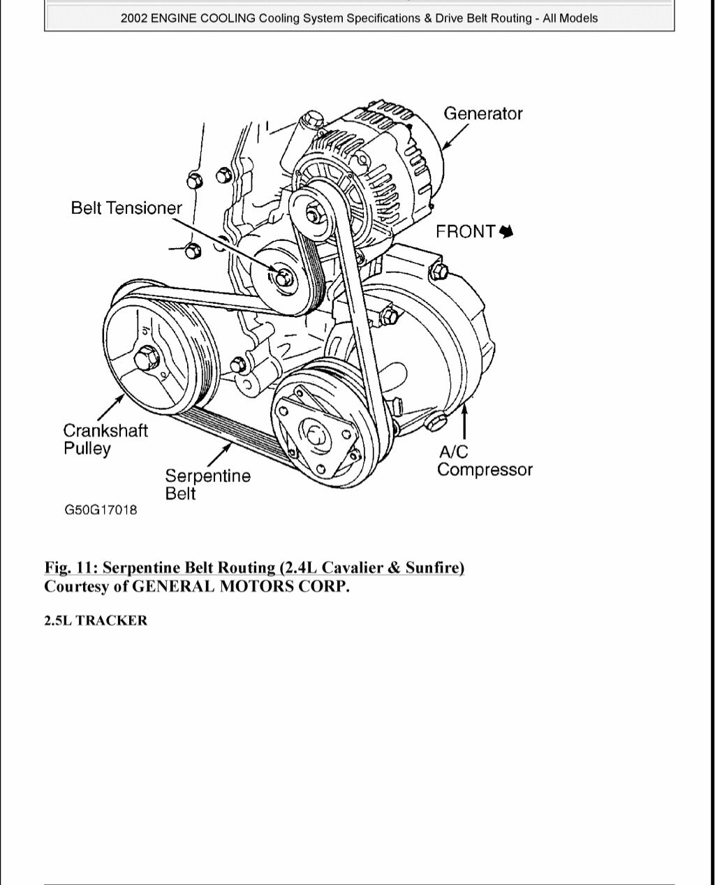 2001 Chevrolet Impala Service Repair Manual