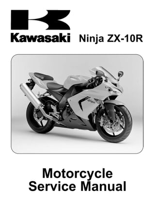 2004 Kawasaki ZX1000C1 NINJA ZX-10R Service Repair Manual | PDF