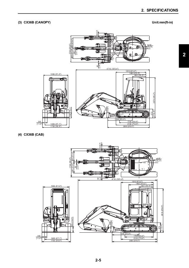 CASE CX36B COMPACT HYDRAULIC EXCAVATOR Service Repair Manual