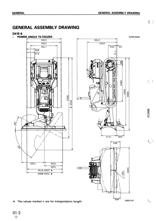 Komatsu D41P6 Dozer Bulldozer Service Repair Manual S/N B20001B40000