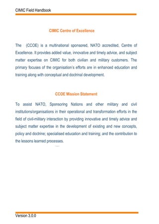 Cimic handbook | PDF