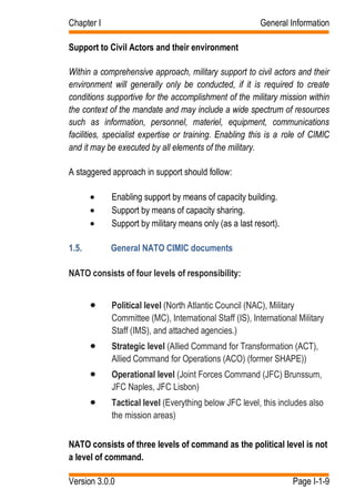 Cimic handbook | PDF