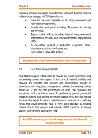 Cimic handbook | PDF