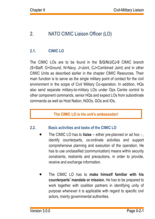 Cimic handbook | PDF