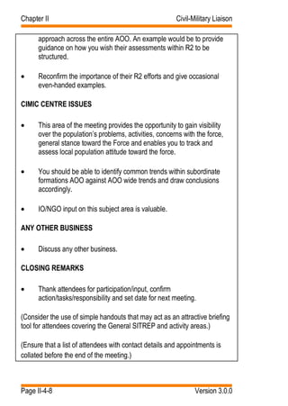 Cimic handbook | PDF