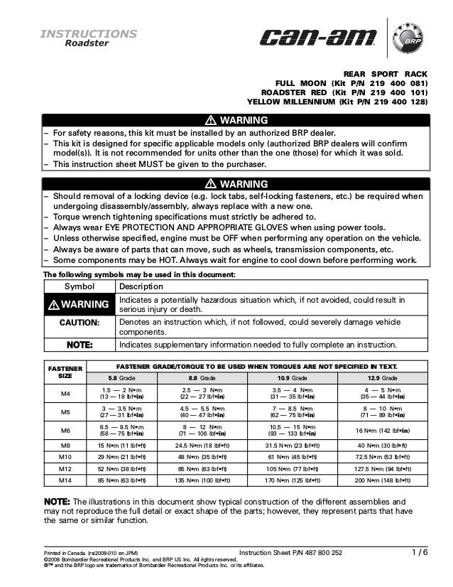 2009 CanAm Spyder GS SM5/SE5 And Spyder GS Service Repair Manual
