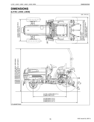 KUBOTA L3430 TRACTOR Service Repair Manual | PDF