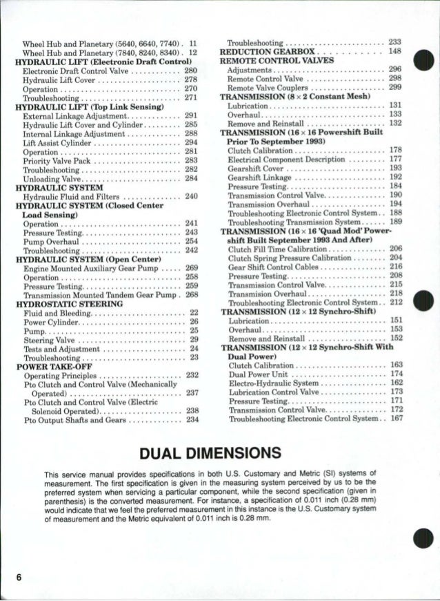 Ford 7740 Tractor Service Repair Manual Ford 7740 Tractor Service Repair Manual
