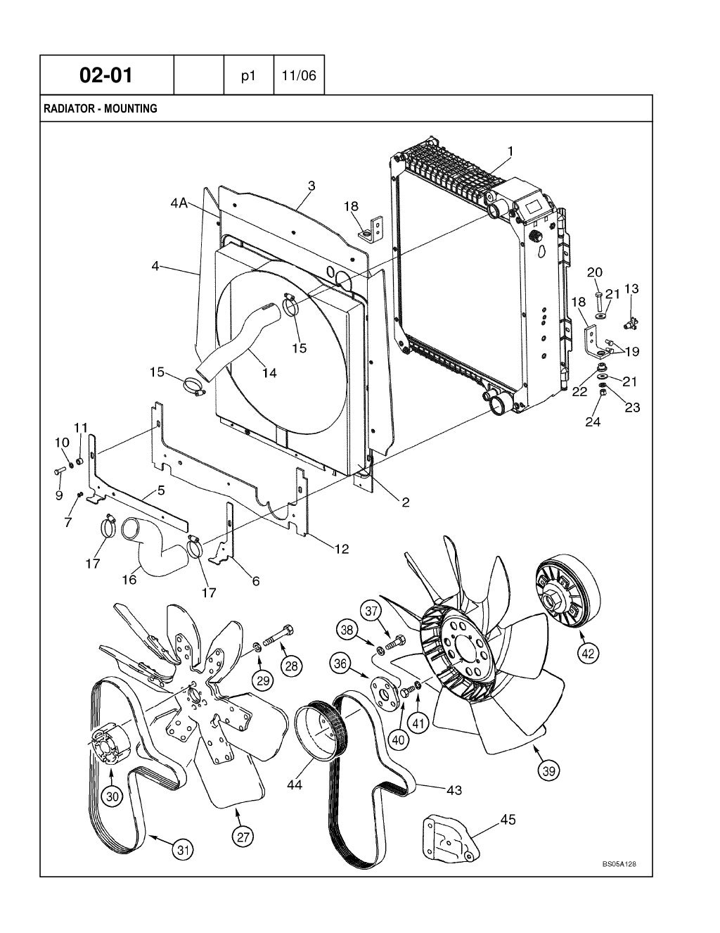 CASE 580 Super M Series 2 Backhoe Loader Parts Catalogue Manual
