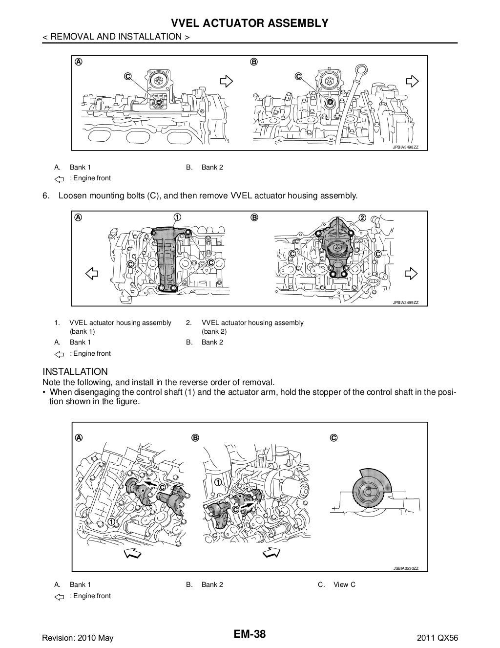 Infiniti qx56 manual