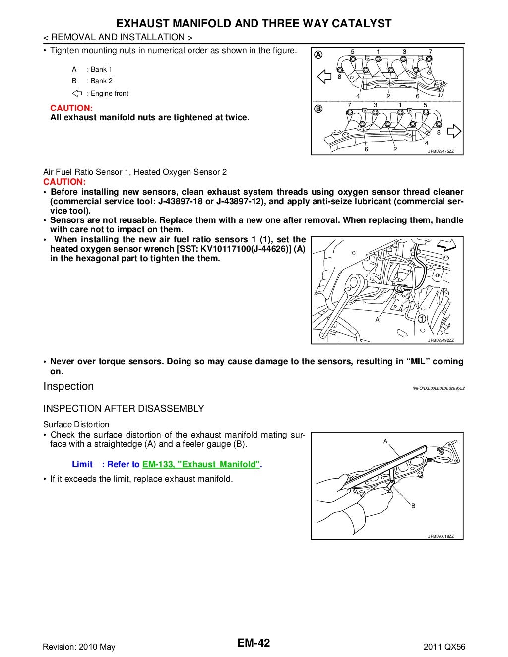 Infiniti qx56 manual