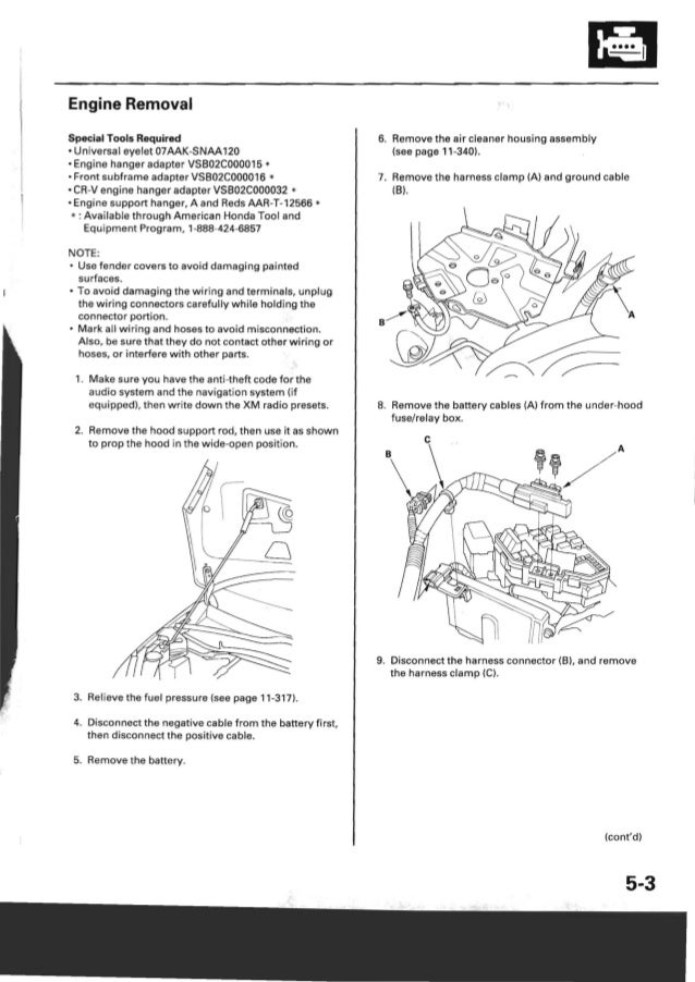 2007 Honda Crv Service Repair Manual