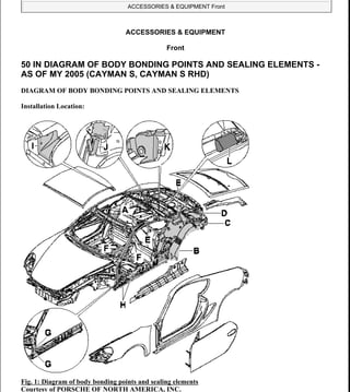 2007 Porsche Cayman Service Repair Manual PDF