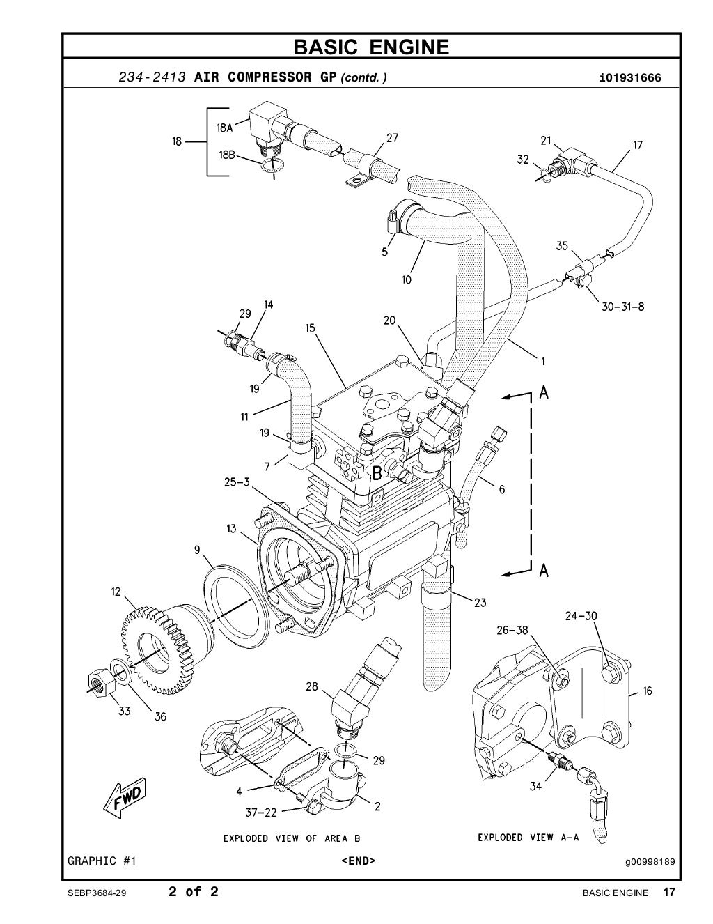 Caterpillar CAT 140H Motor Grader Parts Catalogue Manual