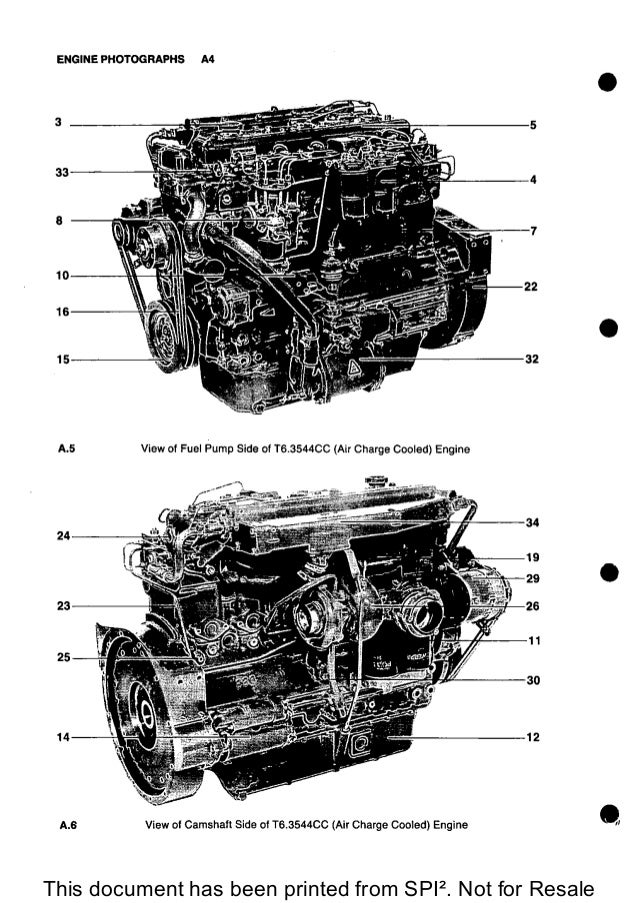 Perkins Engine Parts Diagrams