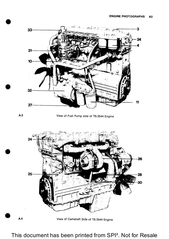 PERKINS 6.3544 DIESEL ENGINE Service Repair Manual