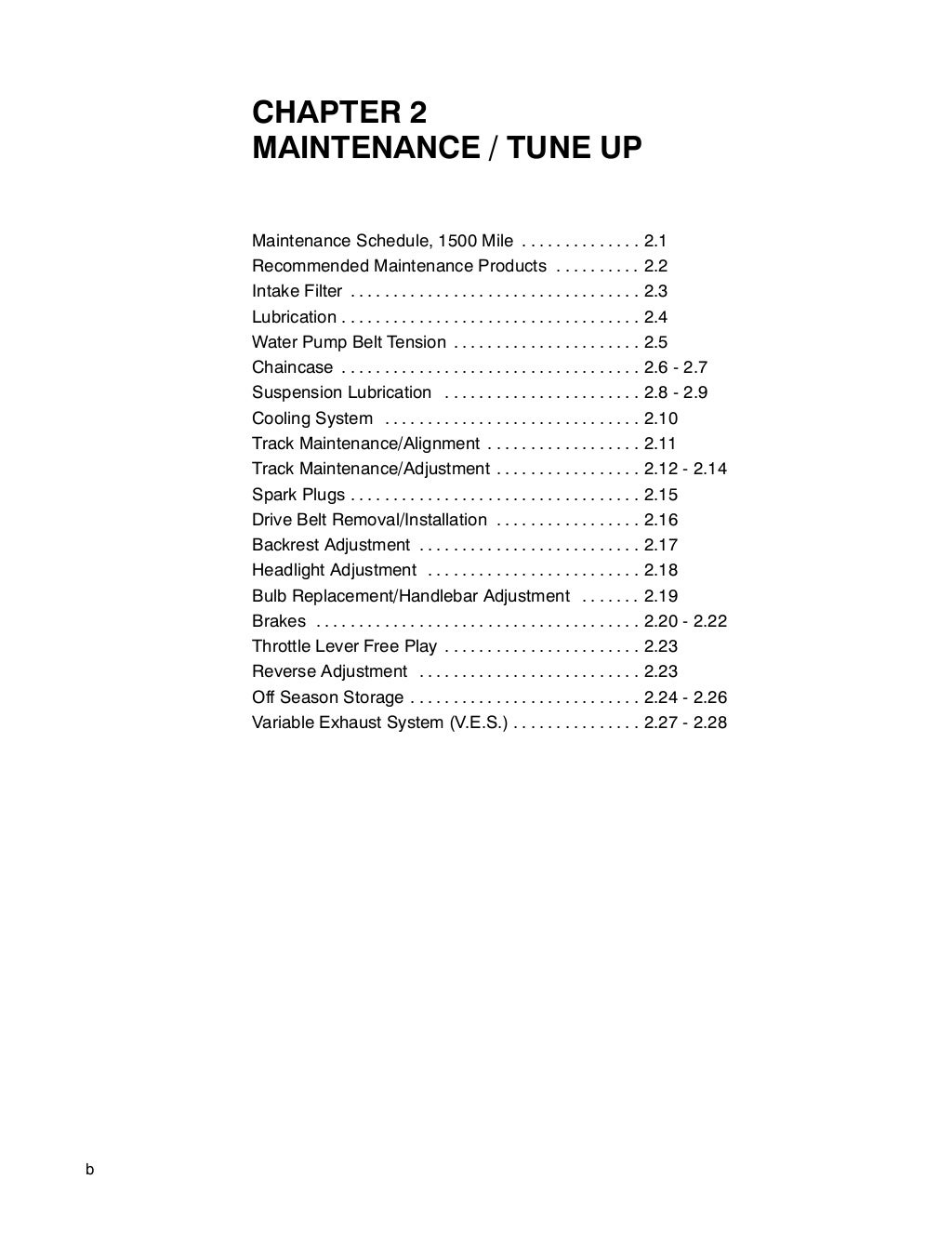 2000 POLARIS Indy Classic Touring SNOWMOBILE Service Repair Manual