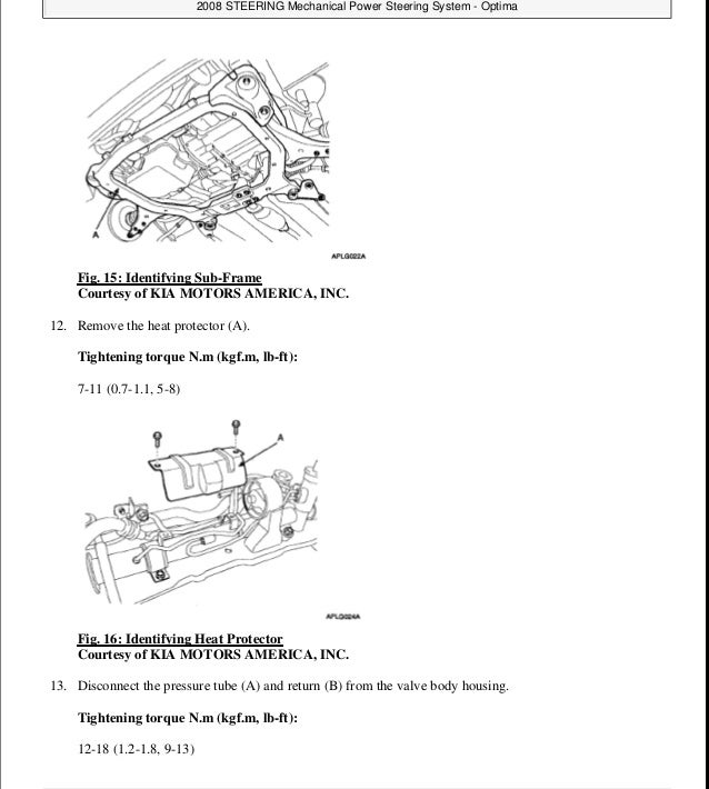 2007 Kia Optima Service Repair Manual