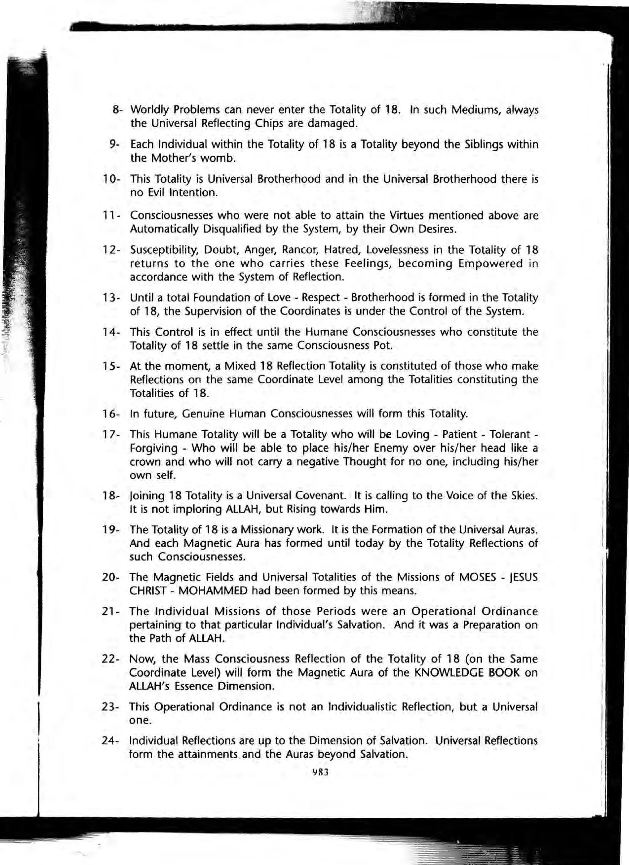 The Knowledge Book (Bilgi Kitabi)