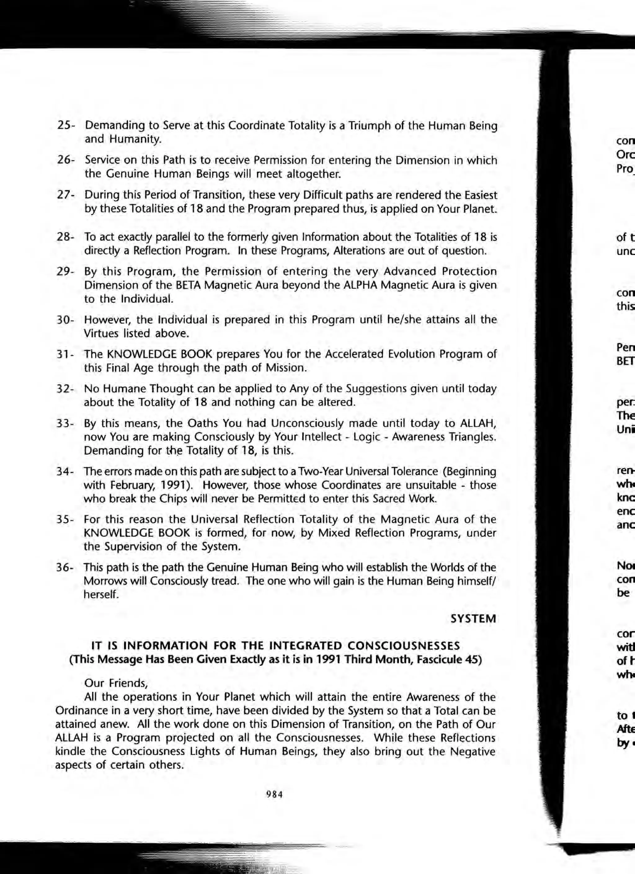 The Knowledge Book (Bilgi Kitabi)