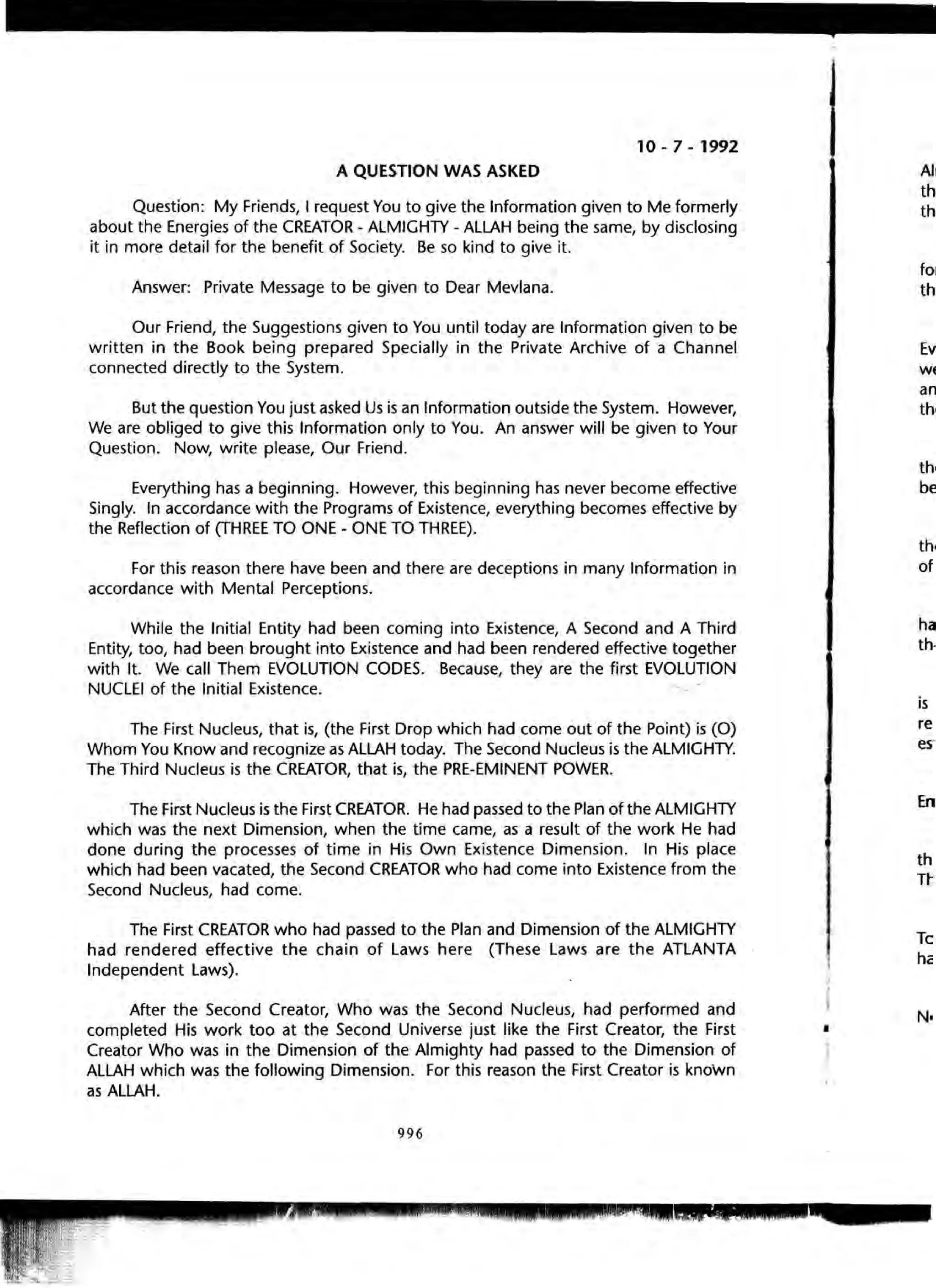 The Knowledge Book (Bilgi Kitabi)