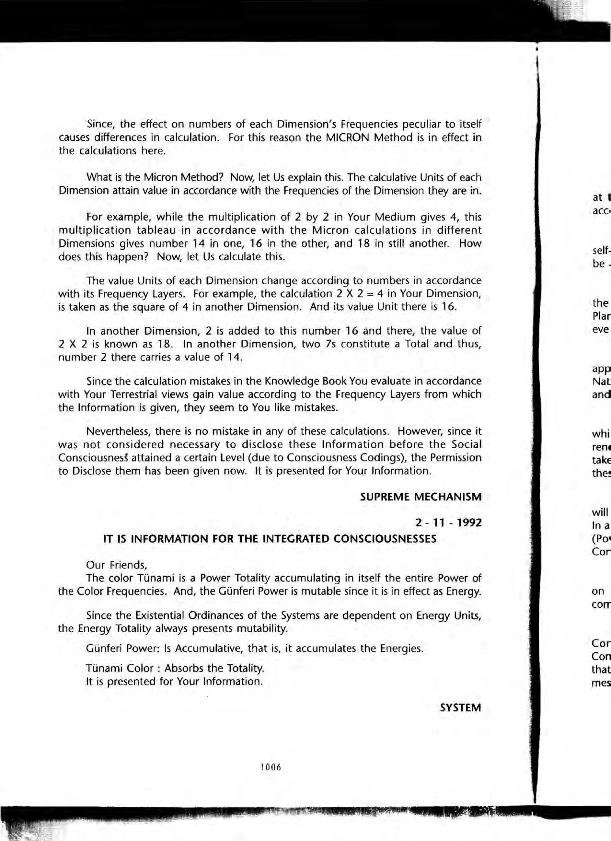 The Knowledge Book (Bilgi Kitabi)