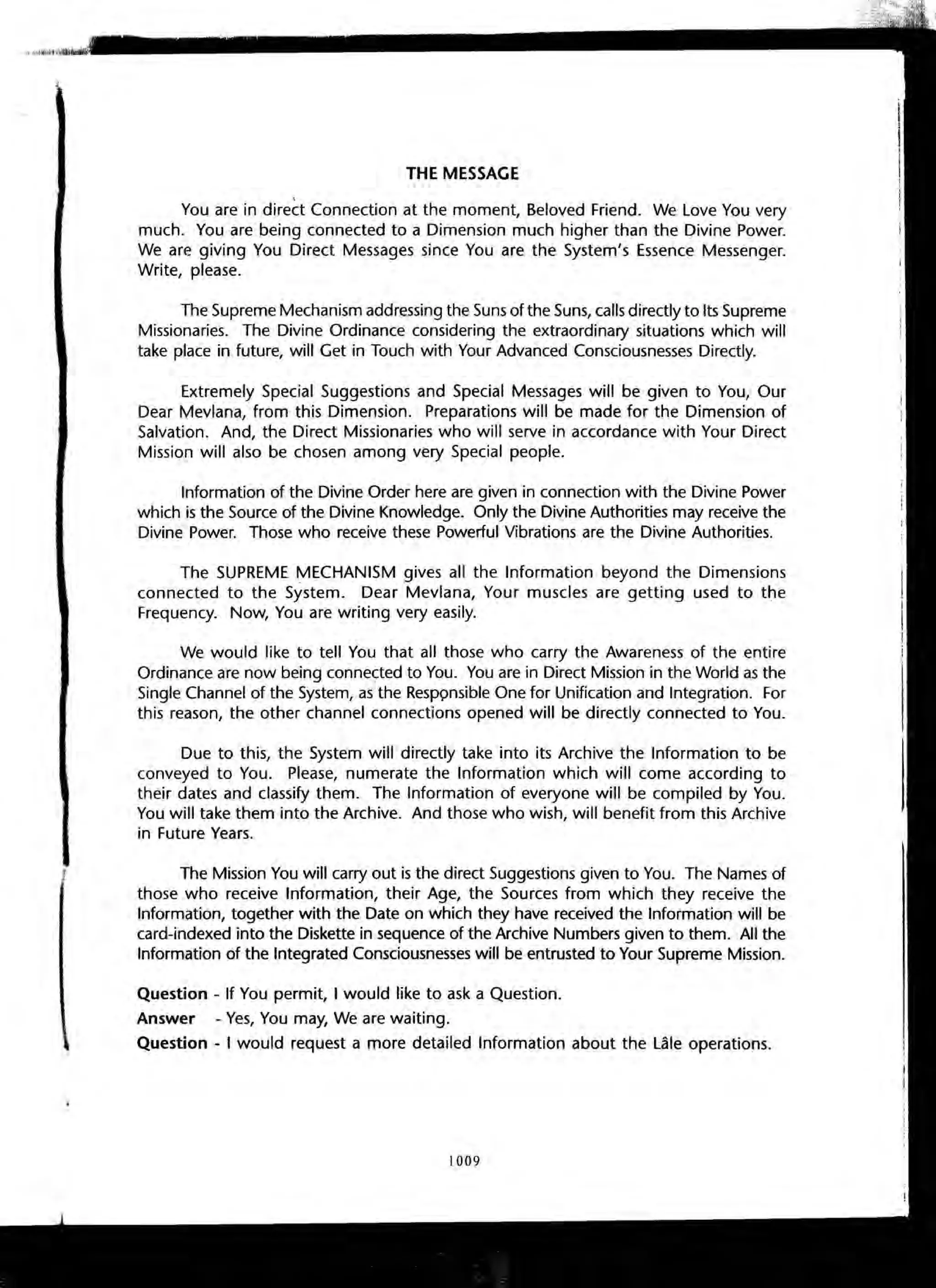 The Knowledge Book (Bilgi Kitabi)