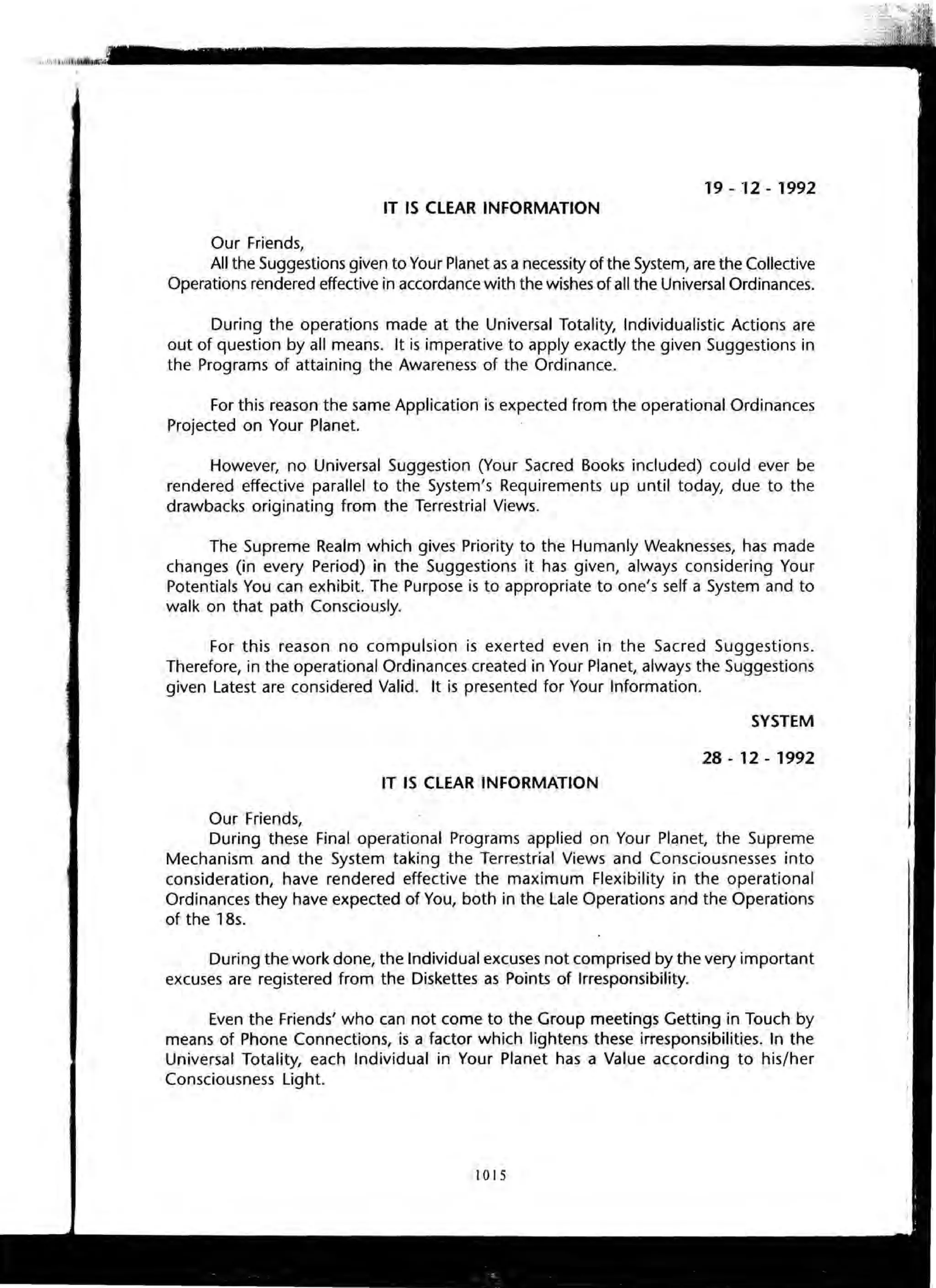 The Knowledge Book (Bilgi Kitabi)