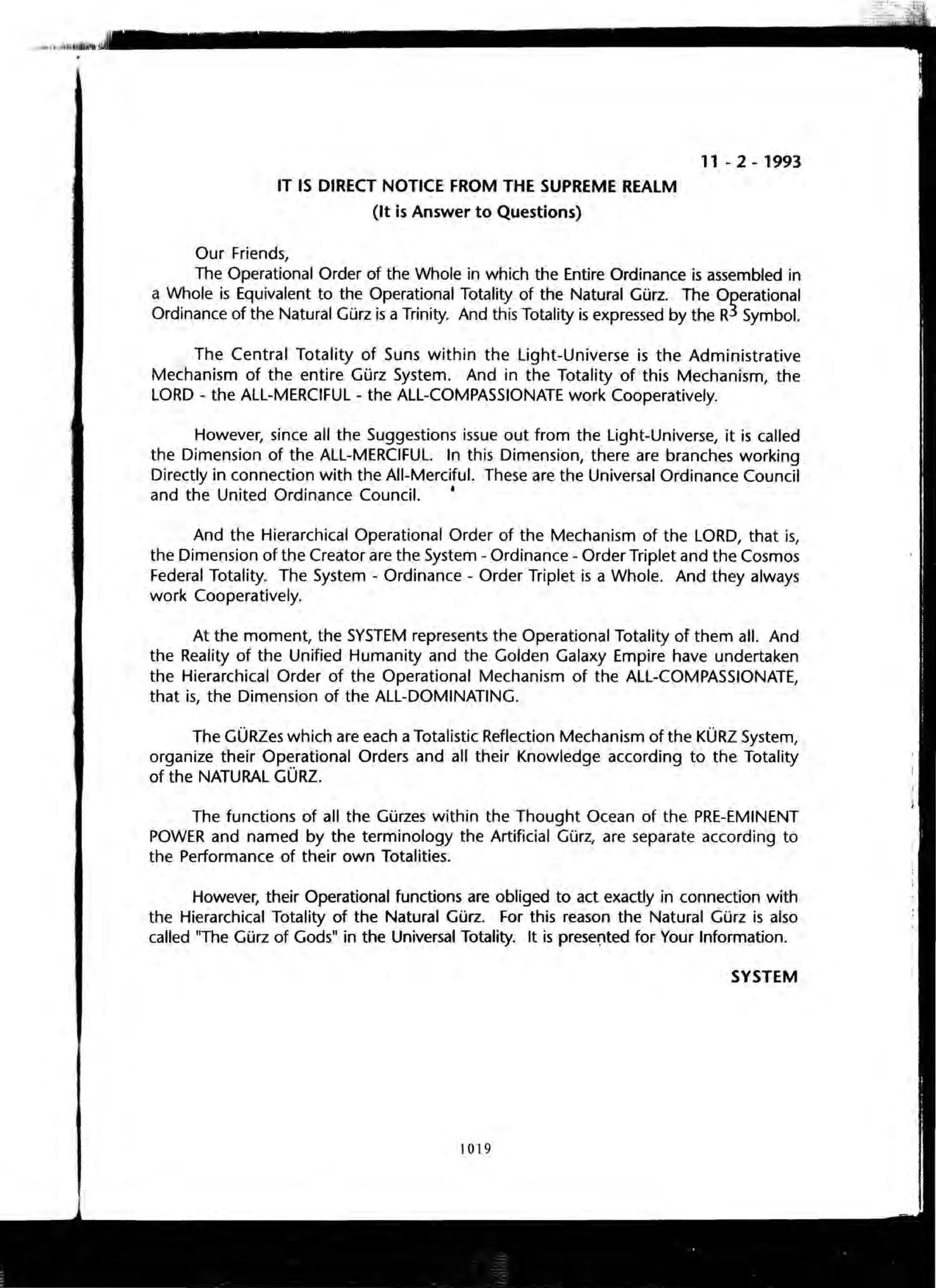 The Knowledge Book (Bilgi Kitabi)