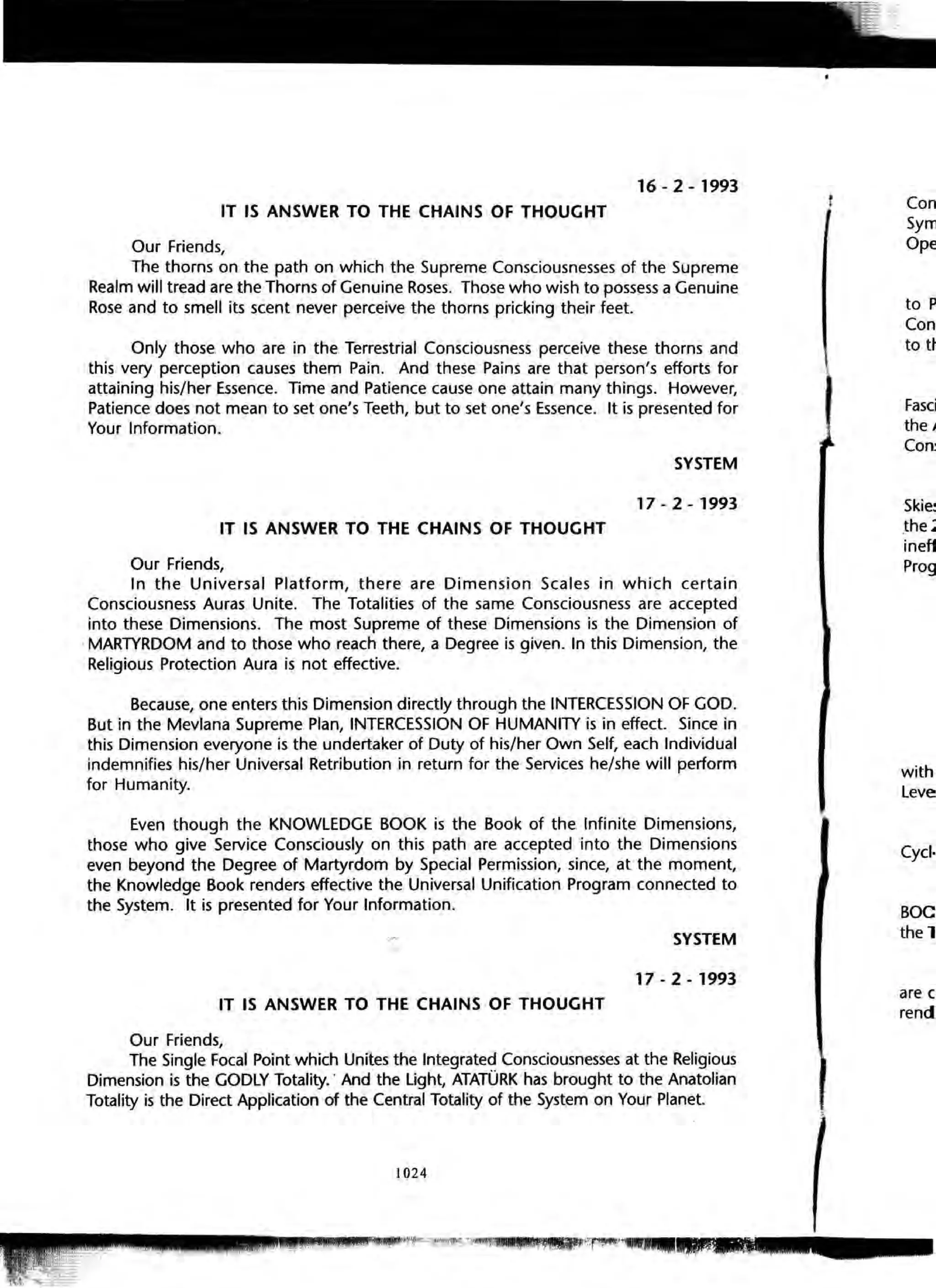 The Knowledge Book (Bilgi Kitabi)