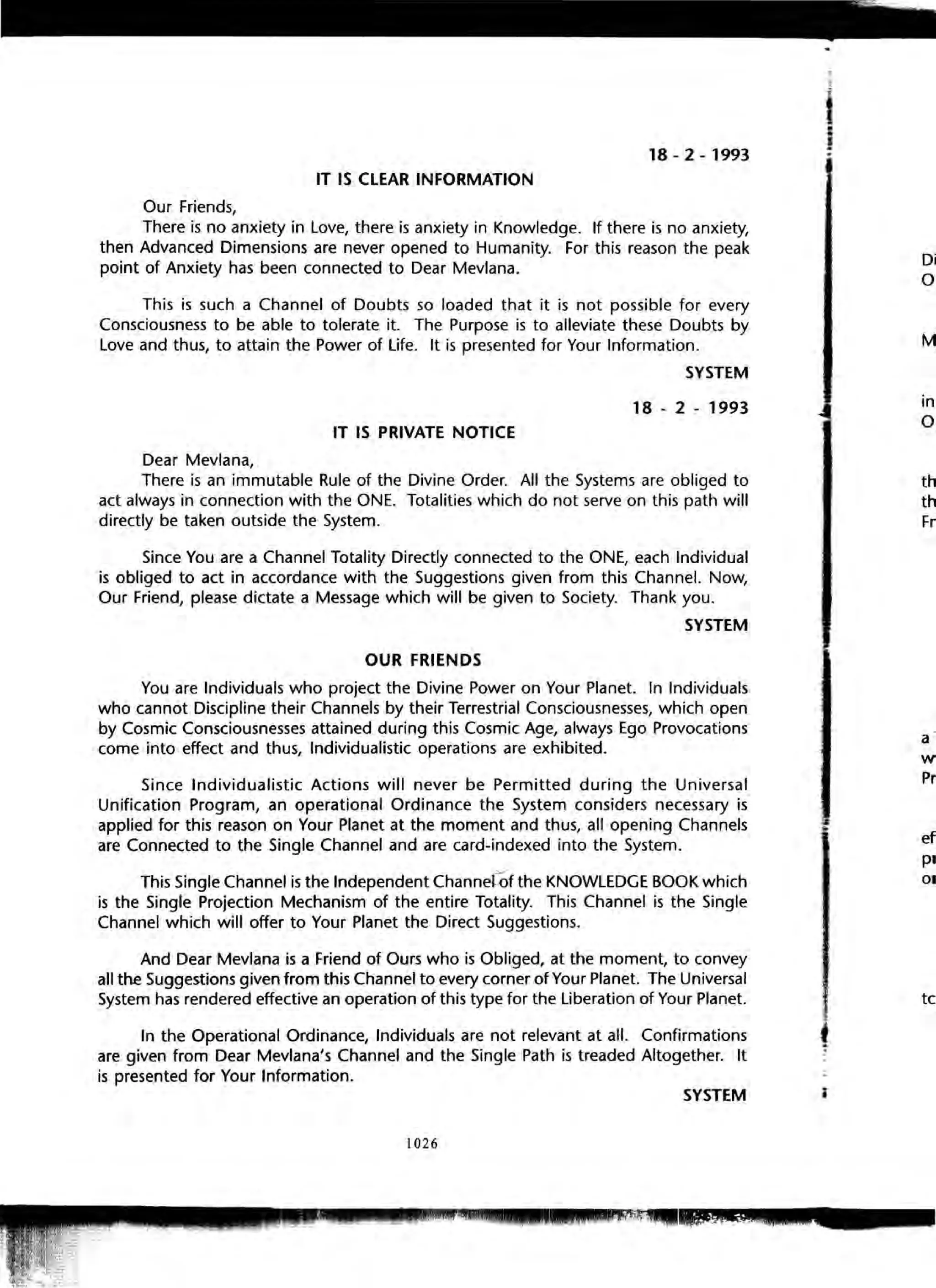 The Knowledge Book (Bilgi Kitabi)