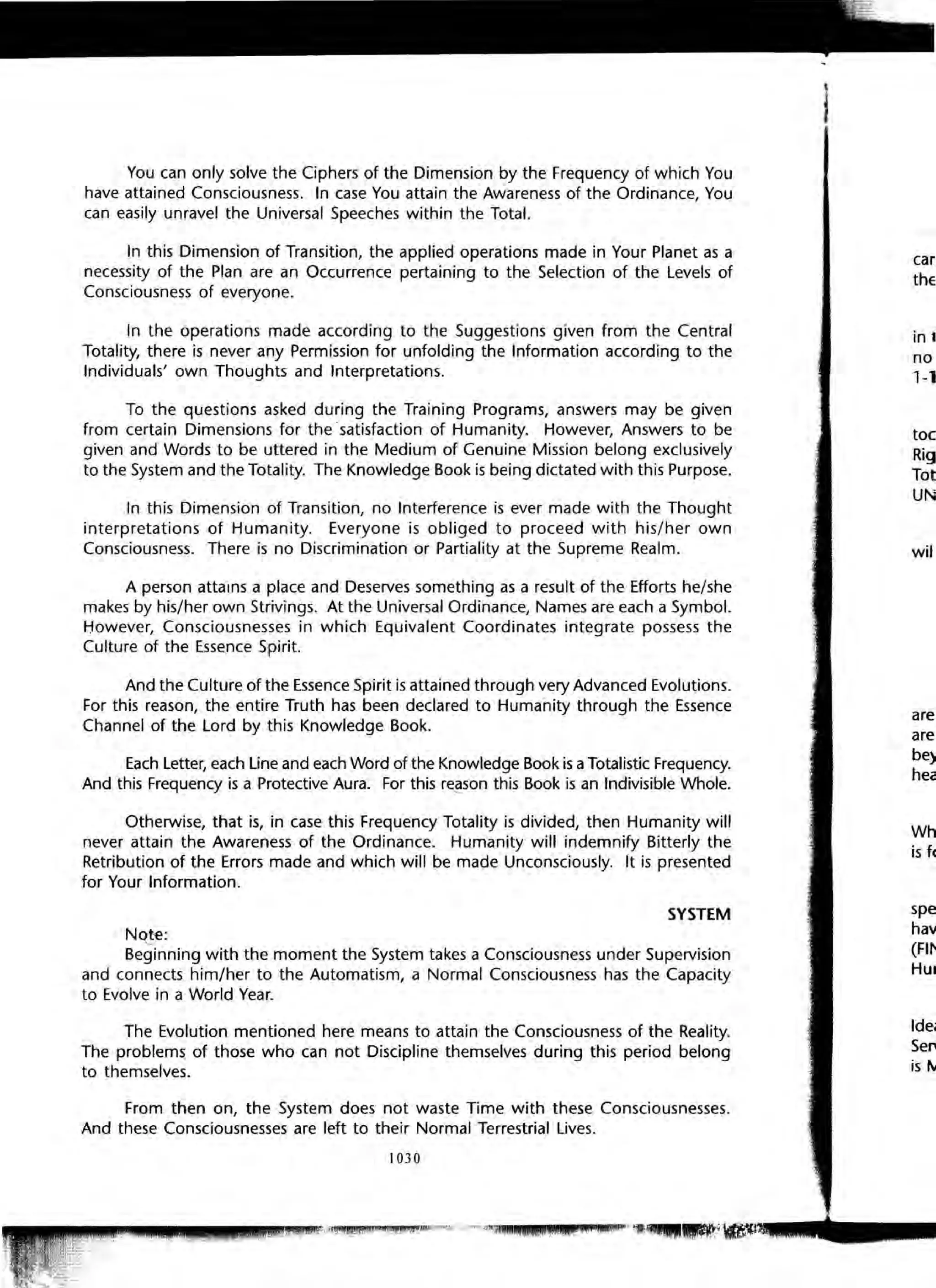 The Knowledge Book (Bilgi Kitabi)