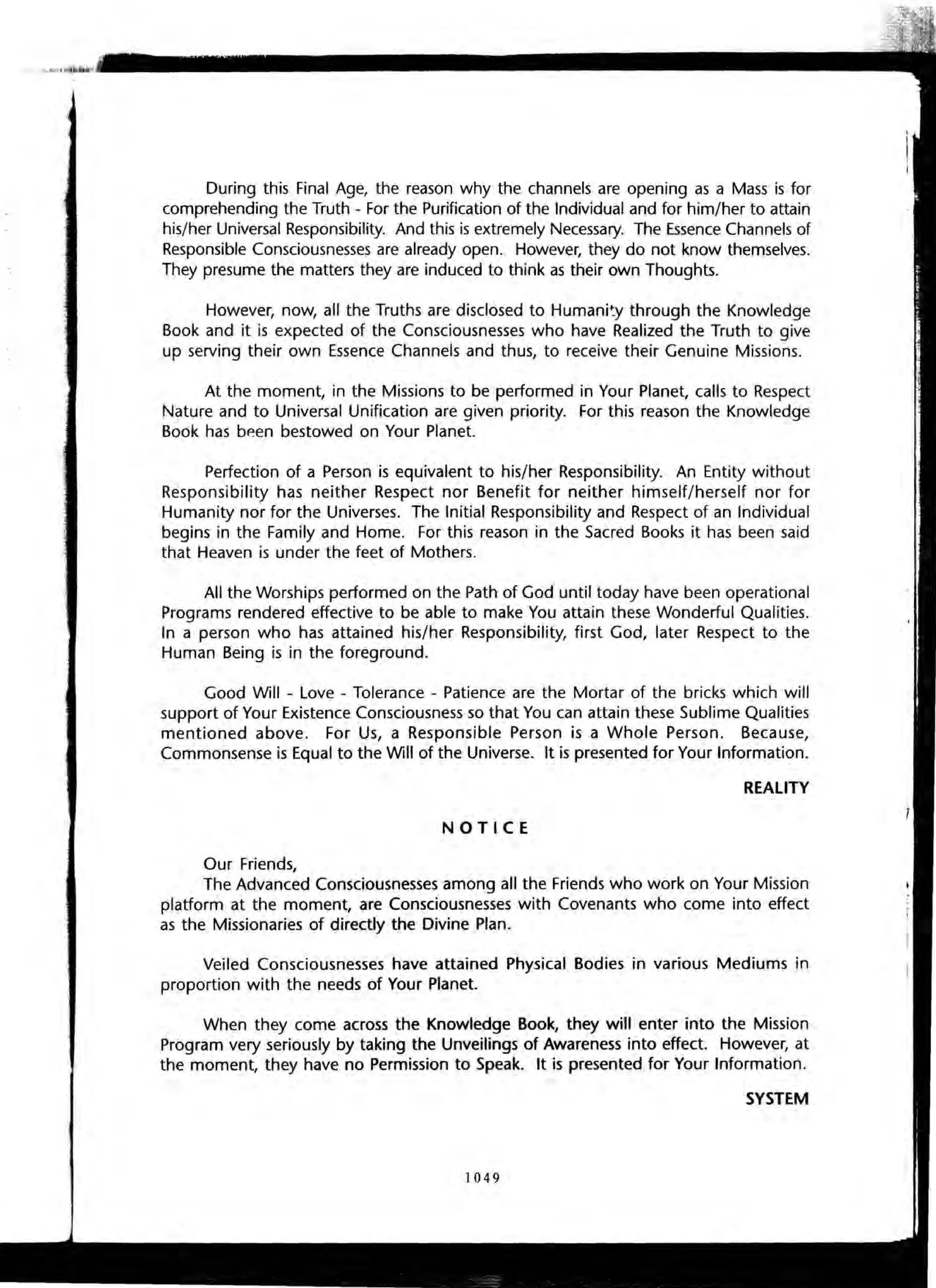 The Knowledge Book (Bilgi Kitabi)