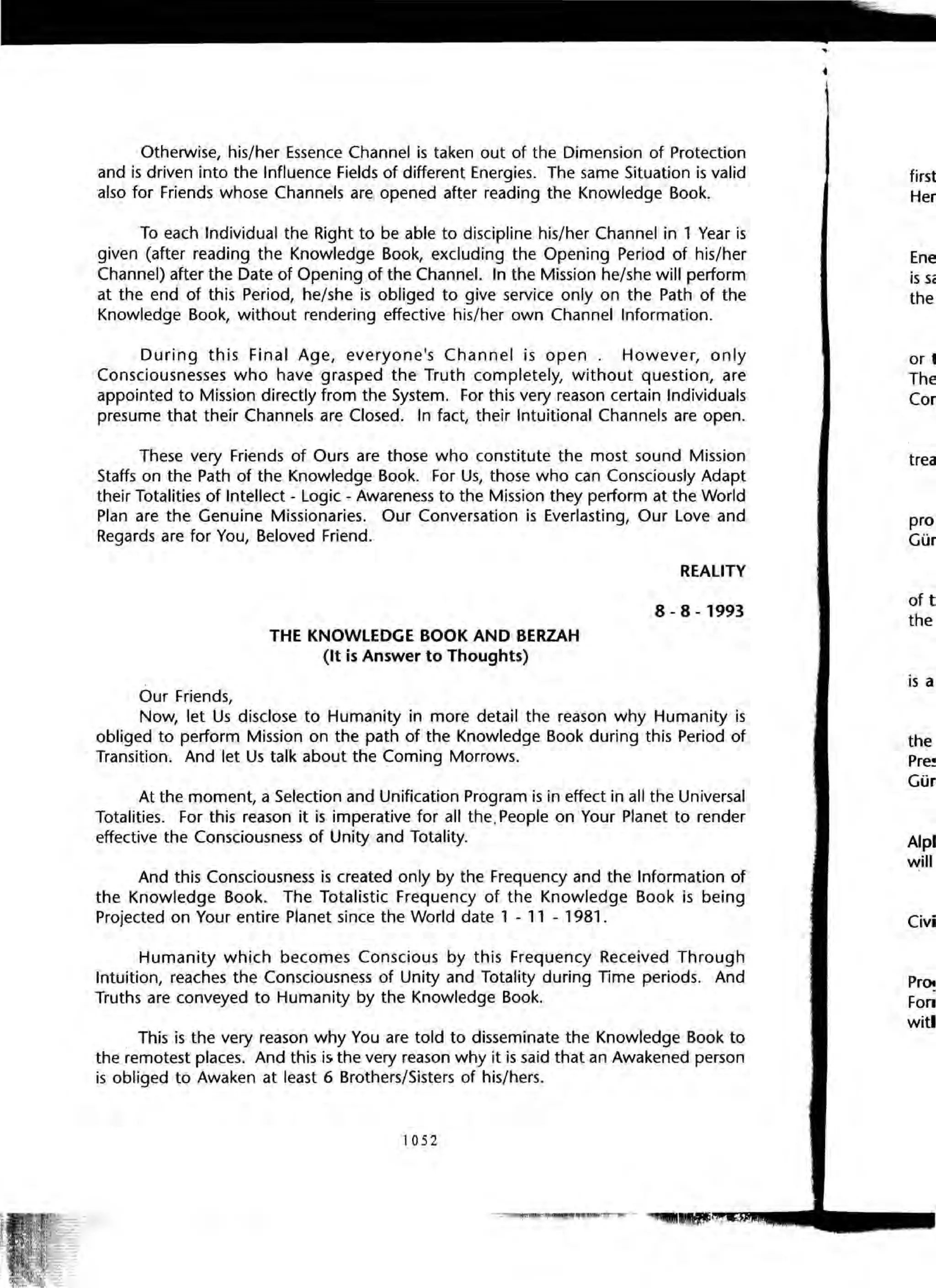 The Knowledge Book (Bilgi Kitabi)