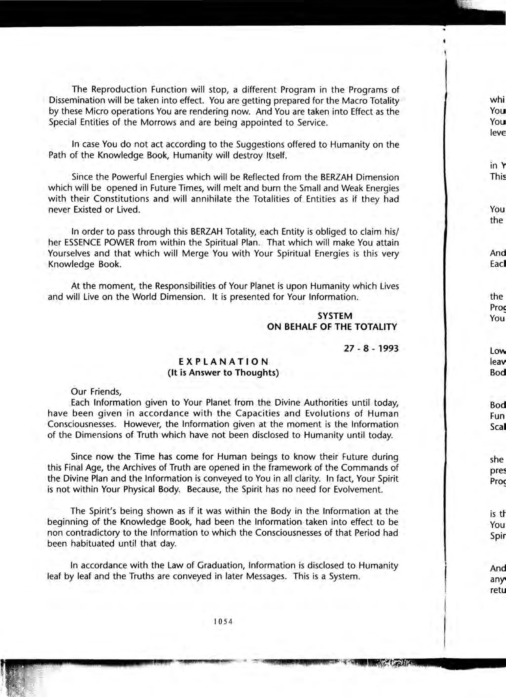 The Knowledge Book (Bilgi Kitabi)