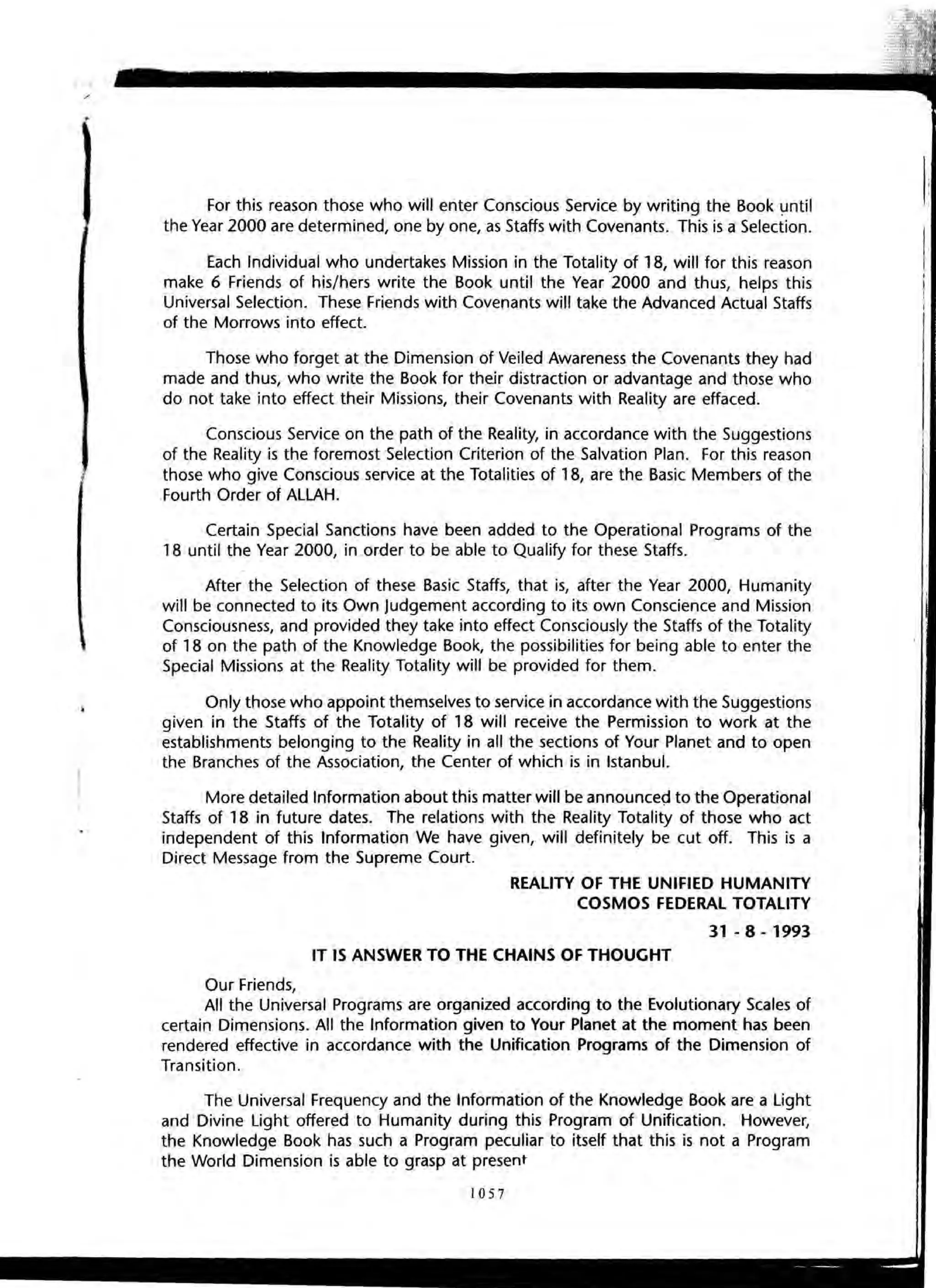 The Knowledge Book (Bilgi Kitabi)