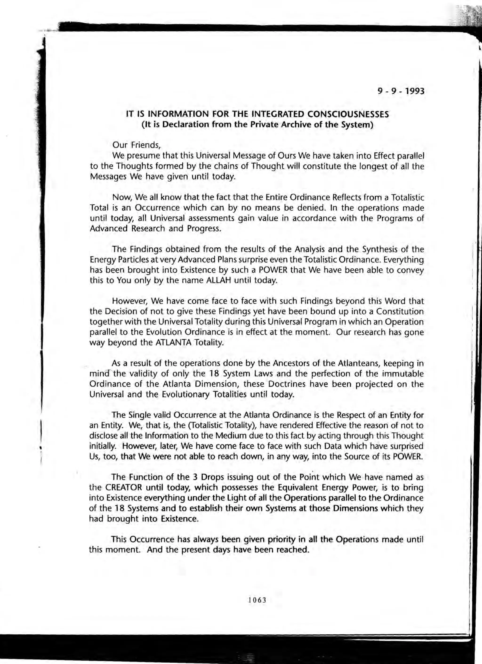 The Knowledge Book (Bilgi Kitabi)