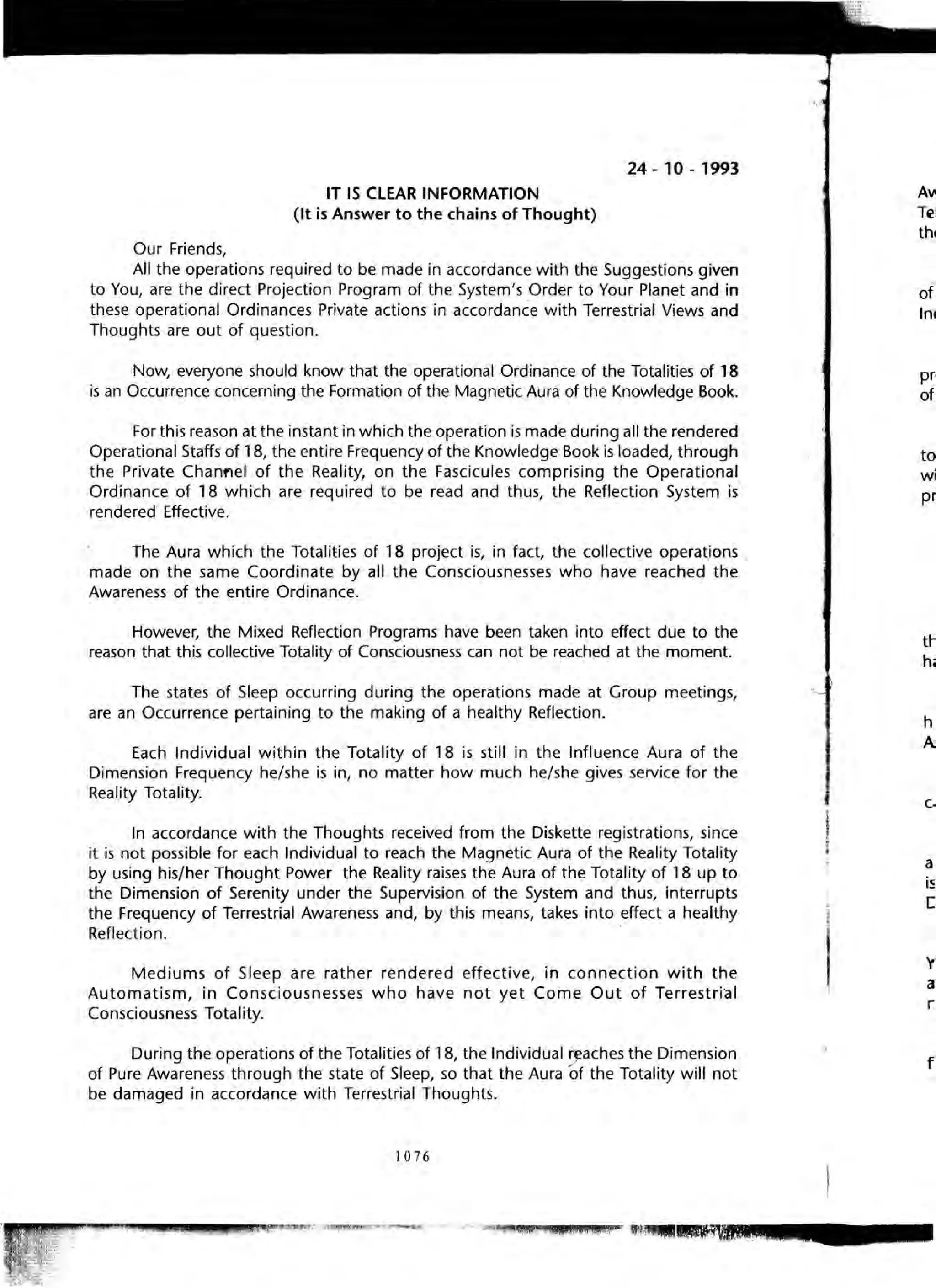 The Knowledge Book (Bilgi Kitabi)