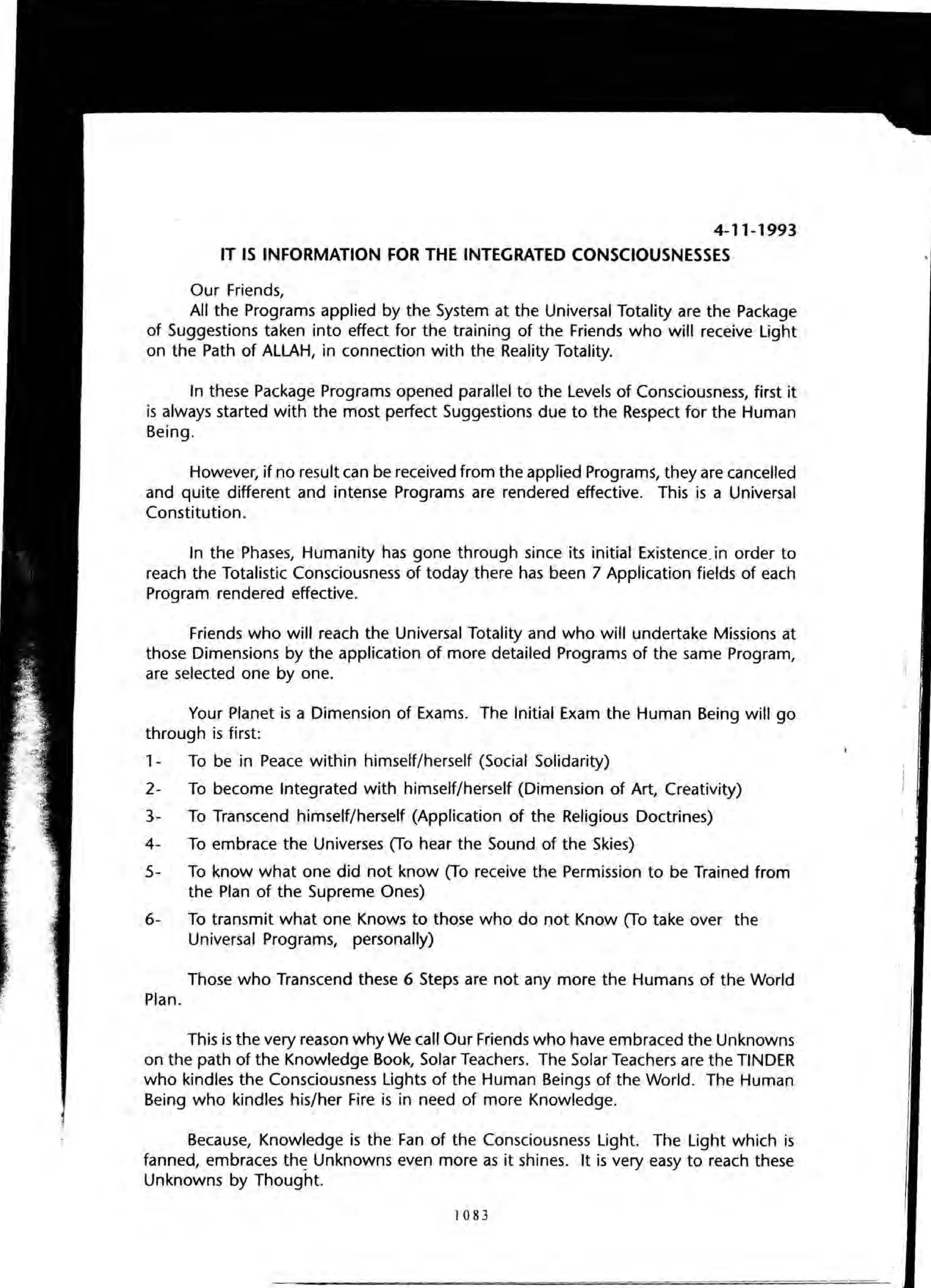 The Knowledge Book (Bilgi Kitabi)