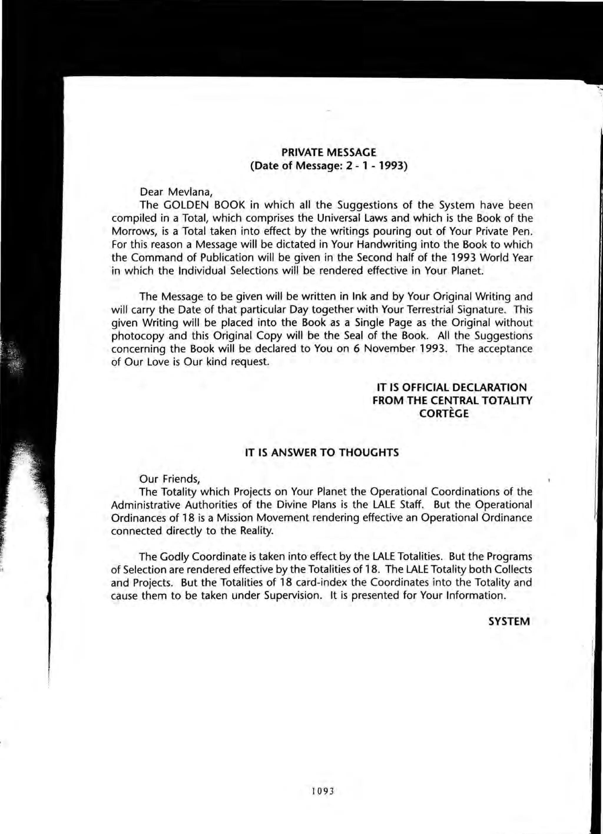 The Knowledge Book (Bilgi Kitabi)