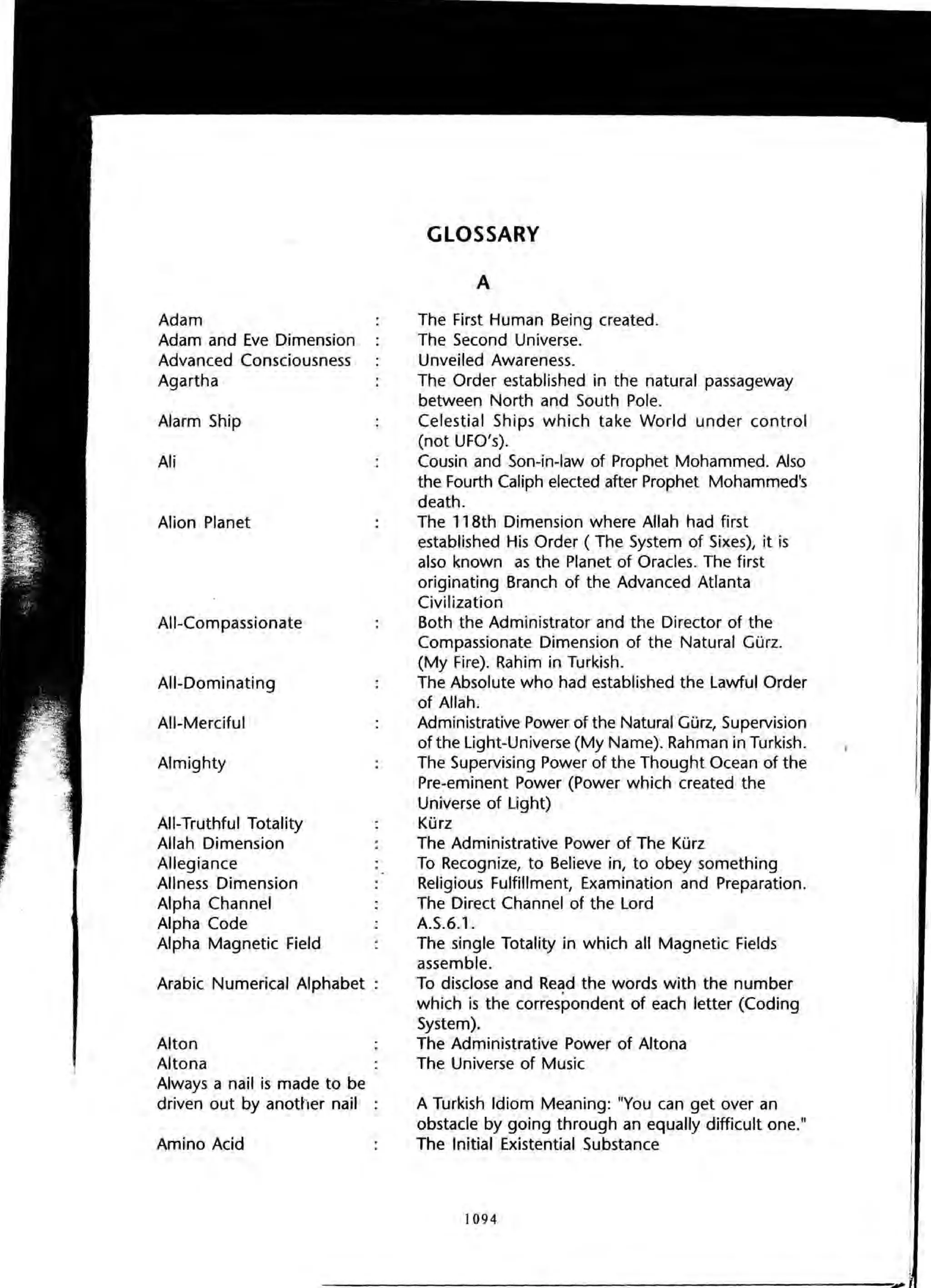 The Knowledge Book (Bilgi Kitabi)