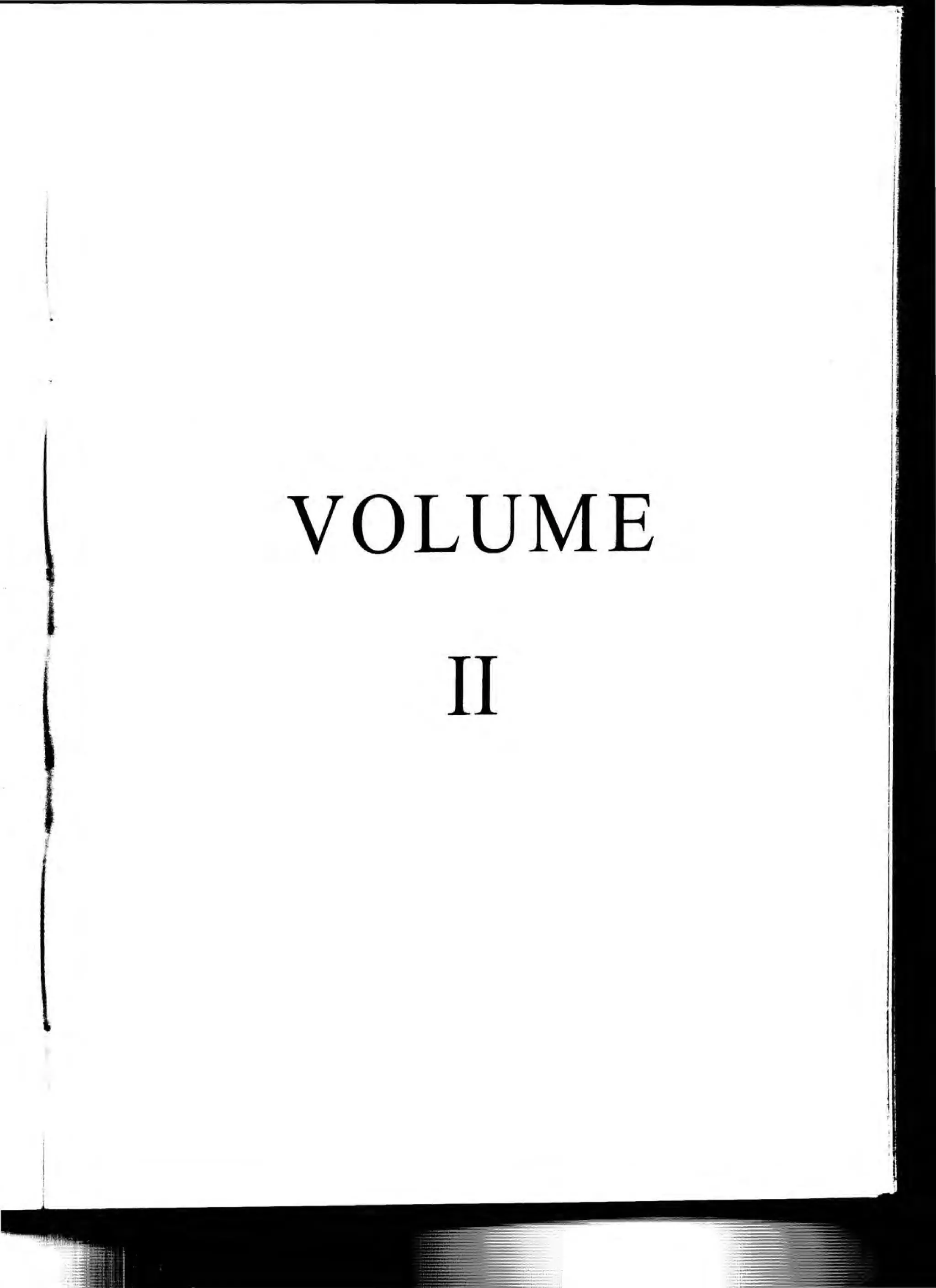 VOLUME
I.
'· ·.·
"
'.
~
II
 