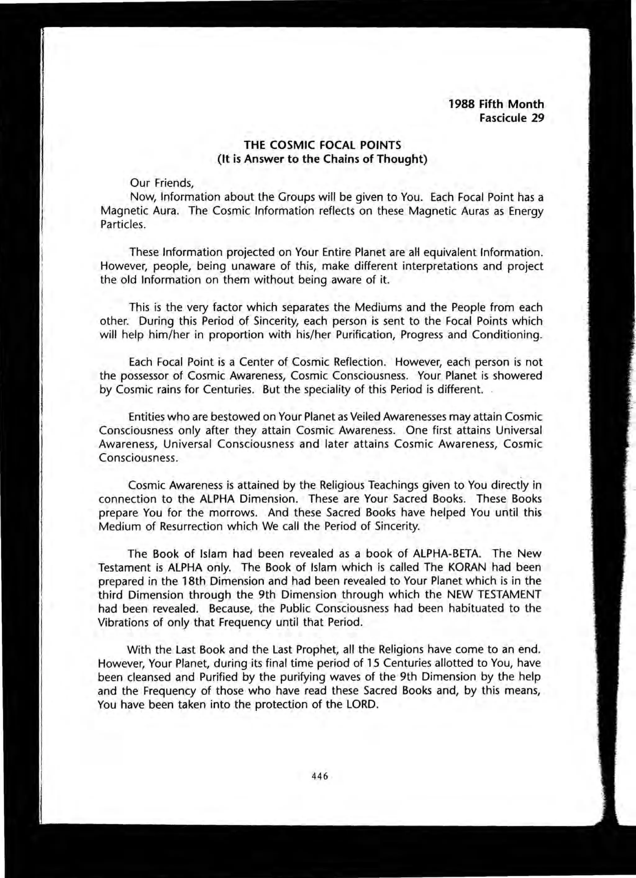 The Knowledge Book (Bilgi Kitabi)